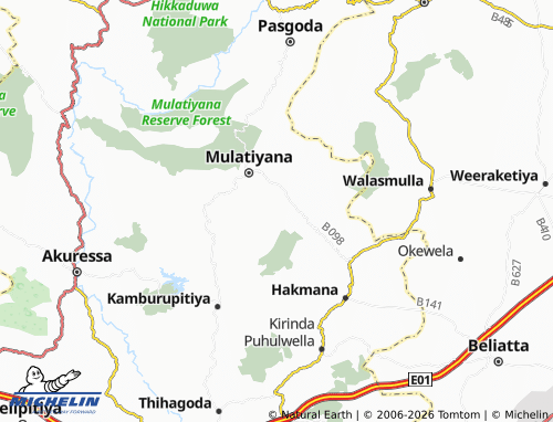 Mapa MICHELIN Belpamulla - ViaMichelin