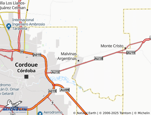 MICHELIN Jardín Arenales map - ViaMichelin
