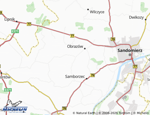 Carte MICHELIN Dębiany - ViaMichelin