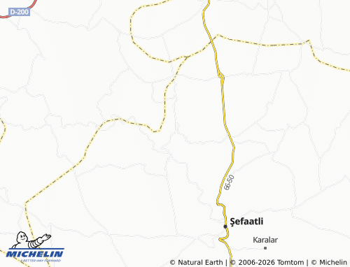 Mappa MICHELIN Cıcıklar - ViaMichelin