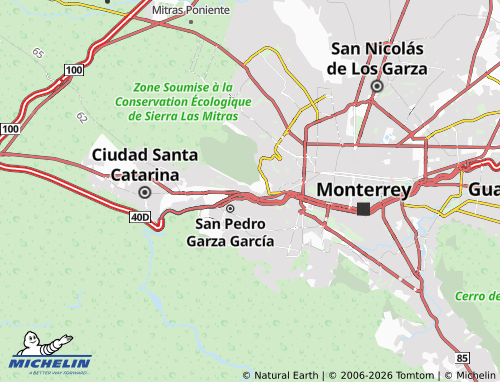Mappa MICHELIN Cumbres del Valle - ViaMichelin