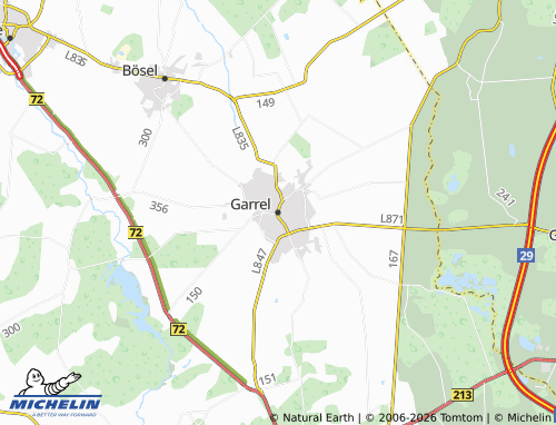 MICHELIN Garrel map - ViaMichelin
