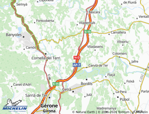 MICHELIN-Landkarte Vilafreser - ViaMichelin