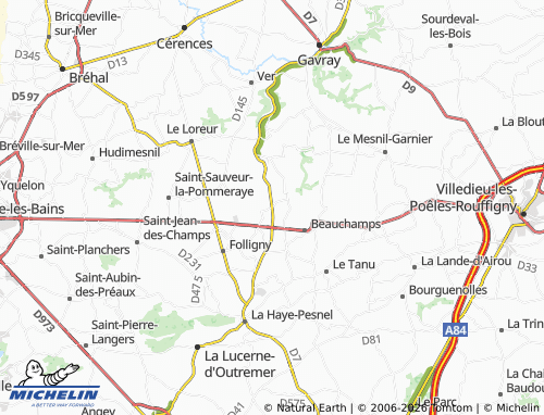 Carte MICHELIN Équilly - ViaMichelin