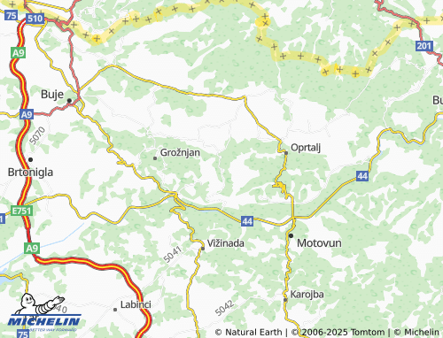 Kaart MICHELIN Završje - ViaMichelin