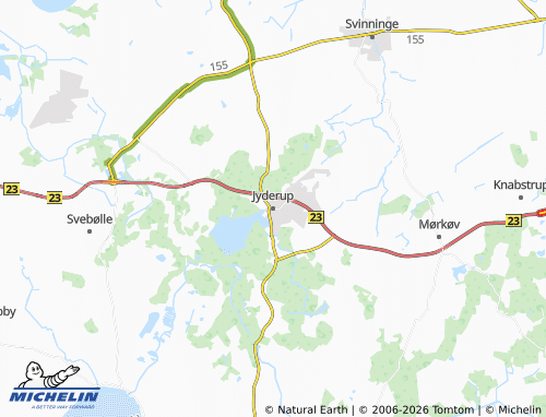 Mappa MICHELIN Jyderup - ViaMichelin
