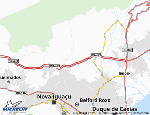 Mappa MICHELIN Barão de Guandu - ViaMichelin