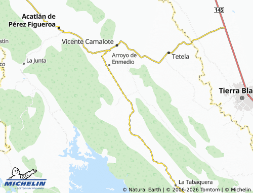 MICHELIN-Landkarte La Selva Primera - ViaMichelin