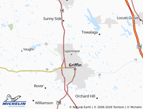 Mapa MICHELIN Experiment - ViaMichelin