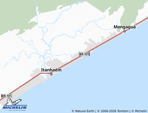 Mappa MICHELIN Verde Mar - ViaMichelin