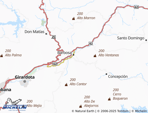 MICHELIN Urbanización Guayabal map - ViaMichelin