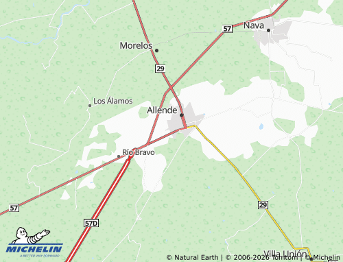 Mappa MICHELIN Los Parques - ViaMichelin