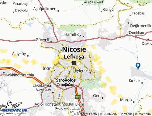 MICHELIN Abdi Çavuş map - ViaMichelin