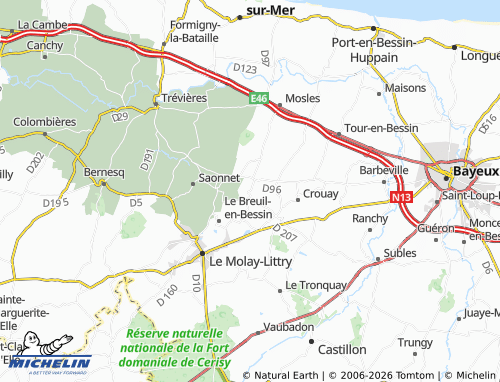 MICHELIN Blay map - ViaMichelin