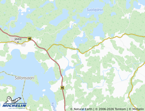 Carte MICHELIN Pyörylä - ViaMichelin