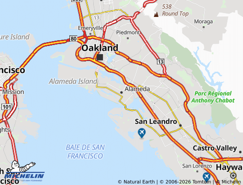 Mappa MICHELIN Alameda - ViaMichelin