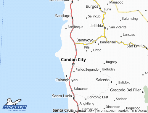 MICHELIN Bagar map - ViaMichelin