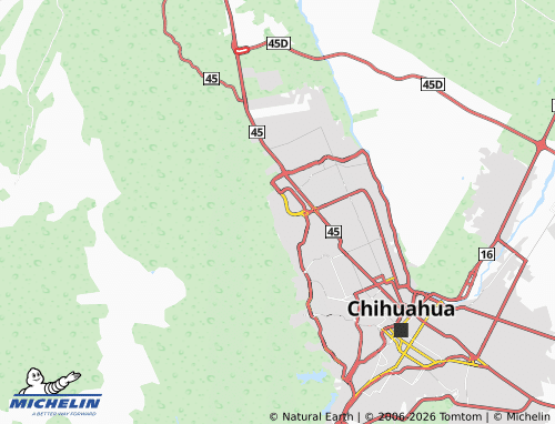 Mappa MICHELIN Rincón de Cordilleras - ViaMichelin