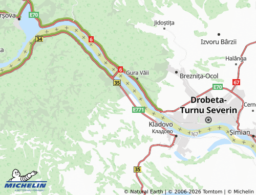 Mapa MICHELIN Novi Sip - ViaMichelin