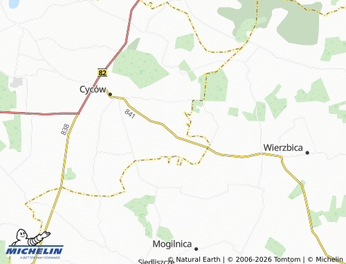Mapa MICHELIN Stawek - ViaMichelin