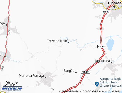 Mapa MICHELIN Laje - ViaMichelin