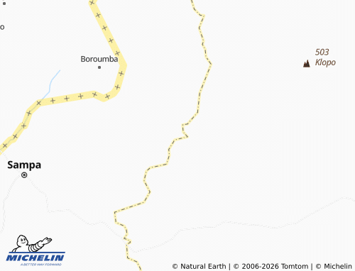Mapa MICHELIN Bondakile - ViaMichelin