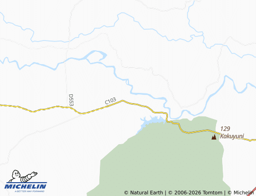 MICHELIN Kakoneni map - ViaMichelin