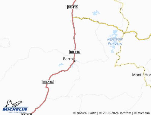 Mapa MICHELIN Trajano Nogueira - ViaMichelin