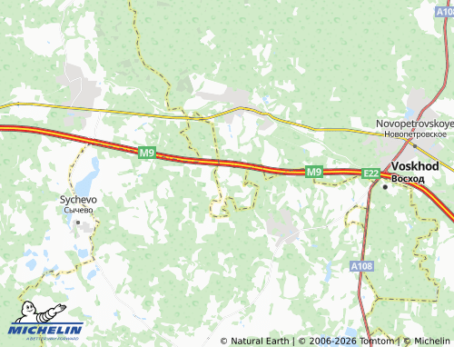 Carte MICHELIN Greben'ki - ViaMichelin