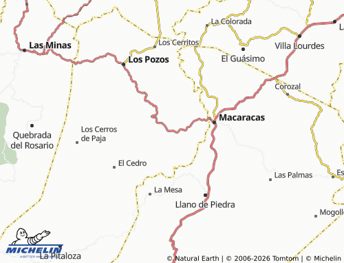 MICHELIN El Calabacito map - ViaMichelin