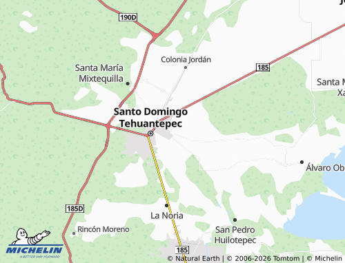 Mapa MICHELIN Benito Juárez - ViaMichelin