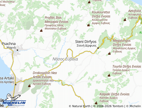 MICHELIN Kathenoi map - ViaMichelin