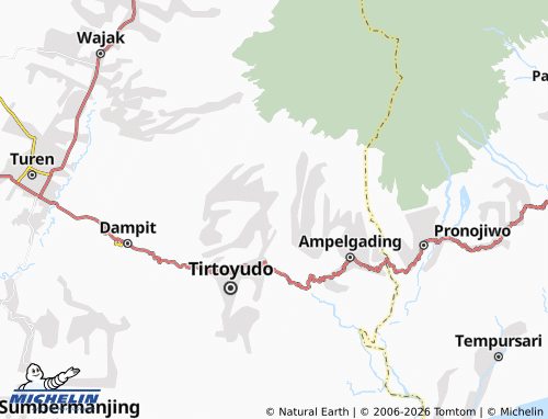 Mapa MICHELIN Sukorejo - ViaMichelin