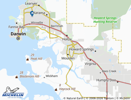 Mapa MICHELIN Marlow Lagoon - ViaMichelin