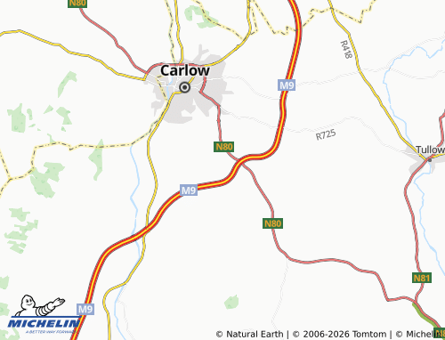 MICHELIN Tinryland map - ViaMichelin