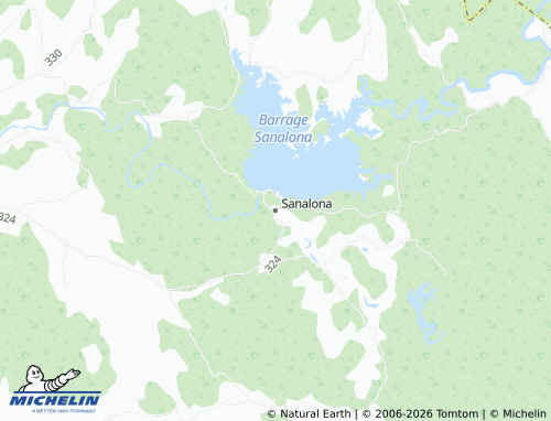 MICHELIN-Landkarte Sanalona - ViaMichelin