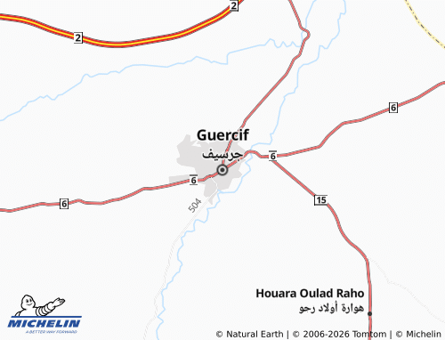 MICHELIN Jarseef map - ViaMichelin