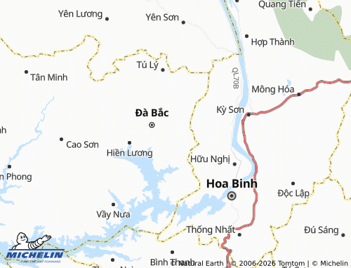 Mapa MICHELIN Toàn Sơn - ViaMichelin