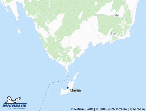 Mapa MICHELIN Peerni - ViaMichelin
