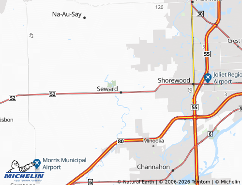 Carte MICHELIN Seward - ViaMichelin