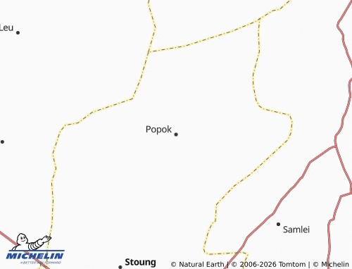 Mappa MICHELIN Popok - ViaMichelin