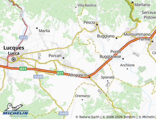 MICHELIN Stefanini map - ViaMichelin