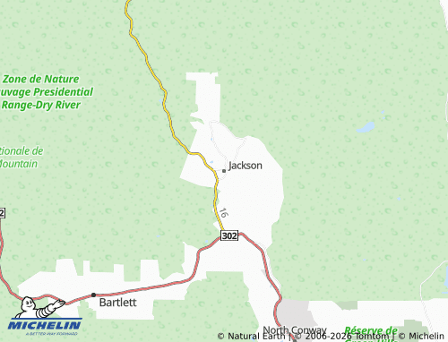 Mapa MICHELIN Jackson - ViaMichelin
