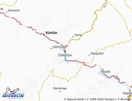 MICHELIN Cayra map - ViaMichelin