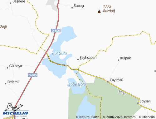 MICHELIN Şeyhşaban map - ViaMichelin