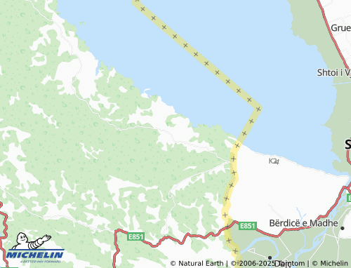 MICHELIN Veliki Ostros map - ViaMichelin