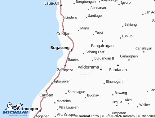 MICHELIN Arangote map - ViaMichelin