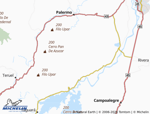 Mappa MICHELIN Nazareth - ViaMichelin