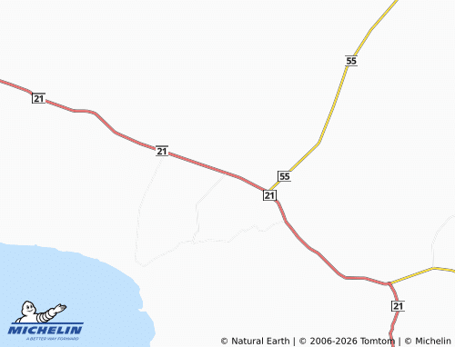 MICHELIN Radial Hernández map - ViaMichelin