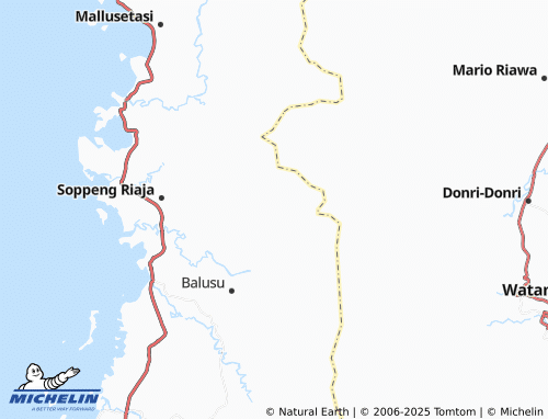MICHELIN Paccekke map - ViaMichelin